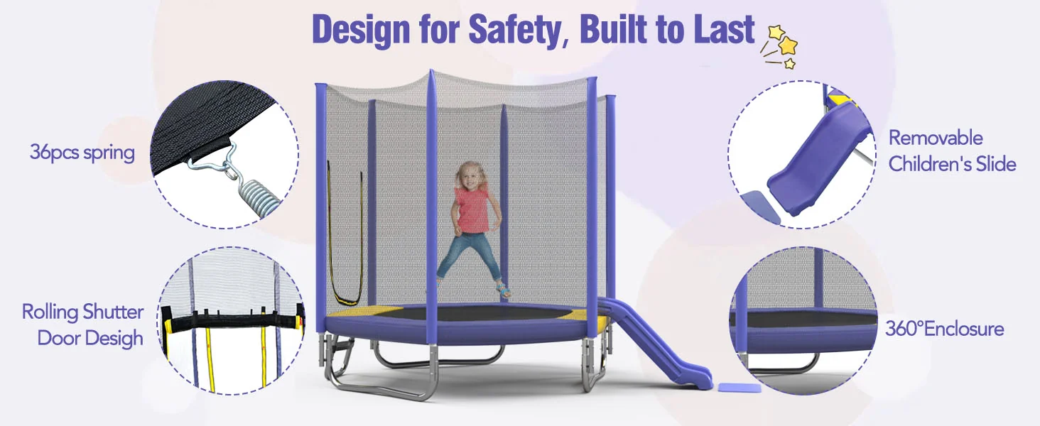 Merax mini trampoline — indoor toddler fun